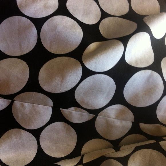 Rare Editions Black & White Polka Dot Dress Full - Picture 2 of 6